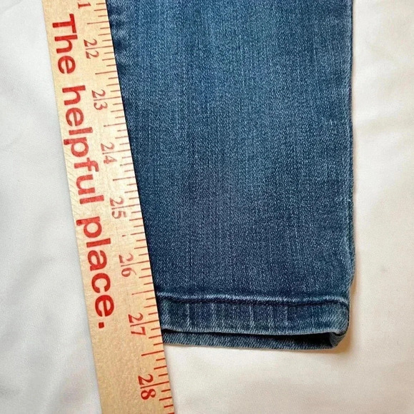 Judy Blue Los Angeles Skinny Fit Size 3 /26 Distressed Blue Jeans - Picture 12 of 12